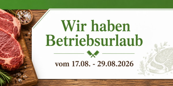 Betriebsurlaub 2026